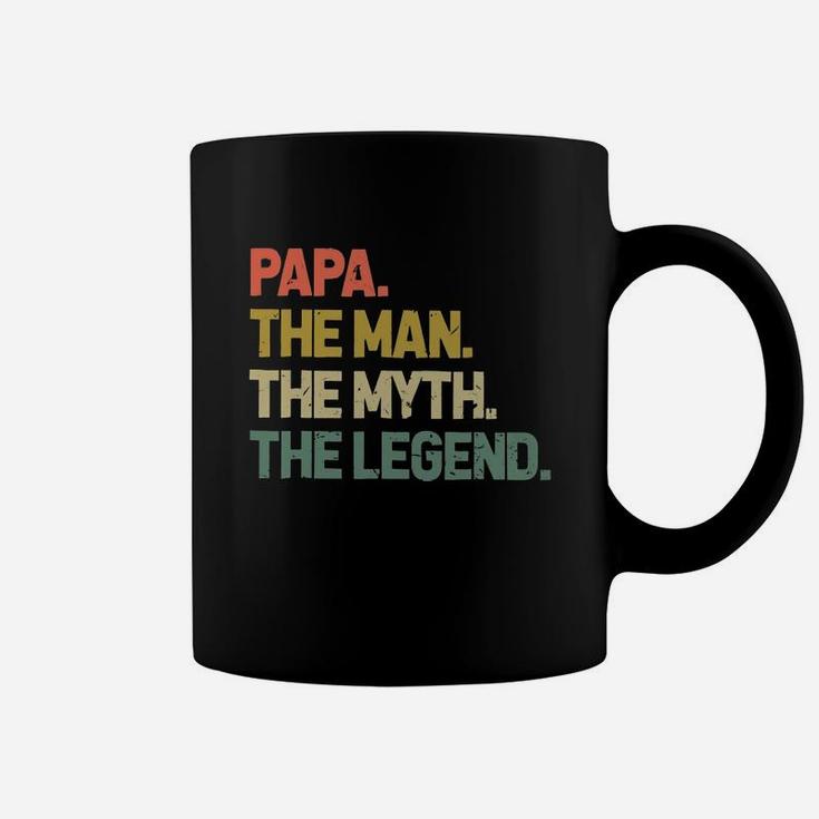 Vintage Papa The Man The Myth The Legend Coffee Mug