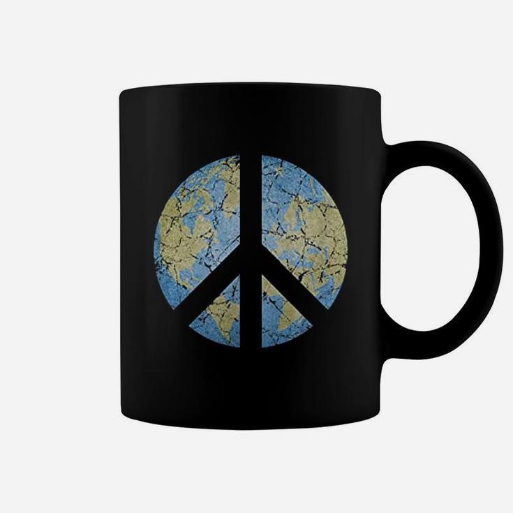 Vintage Peace On Earth World Peace Coffee Mug
