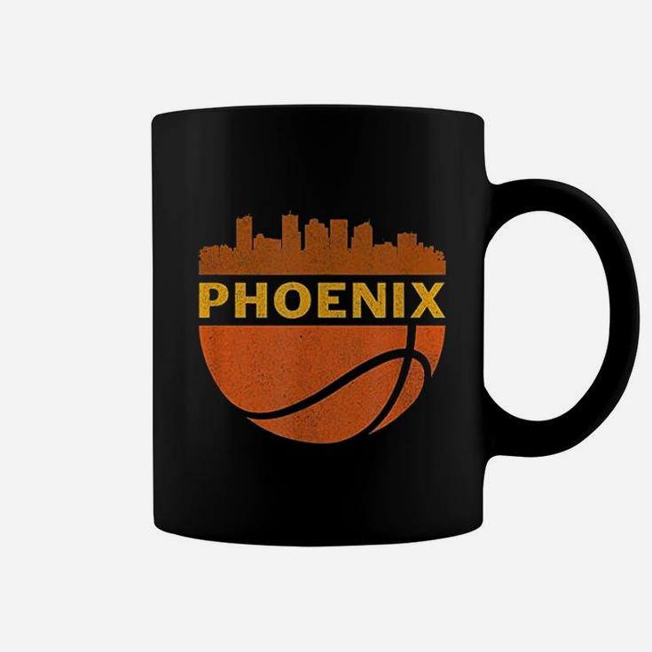 Vintage Phoenix Retro Basketball Coffee Mug