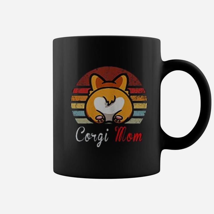 Vintage Retro Corgi Dog Lover Dad Mom Coffee Mug