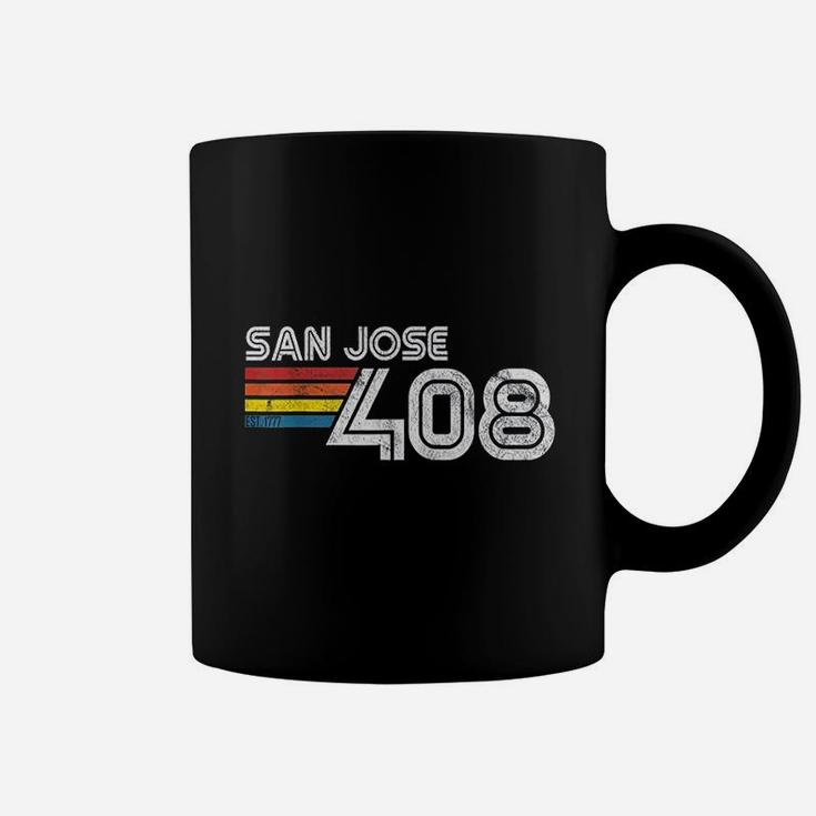 Vintage San Jose Proud 408 California State Coffee Mug