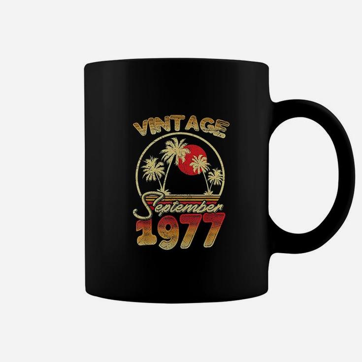 Vintage Sept 1977 Classic 42nd Birthday Vacation Gift Coffee Mug