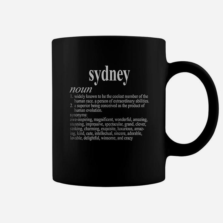 Vintage Style Sydney Funny First Name Definition Coffee Mug