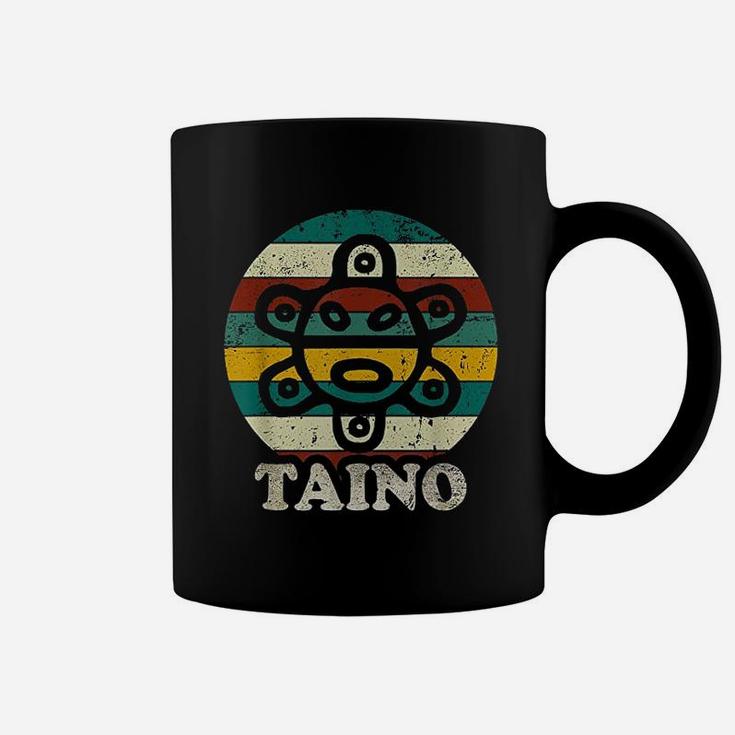 Vintage Sun Distressed Taino Sun Symbol Gift Taino Coffee Mug