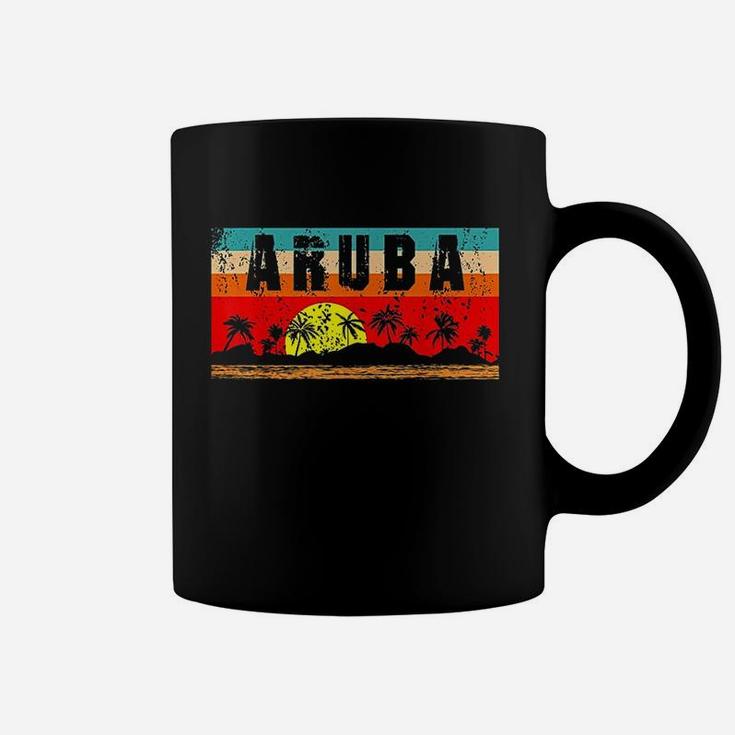 Vintage Tropical Aruba Coffee Mug