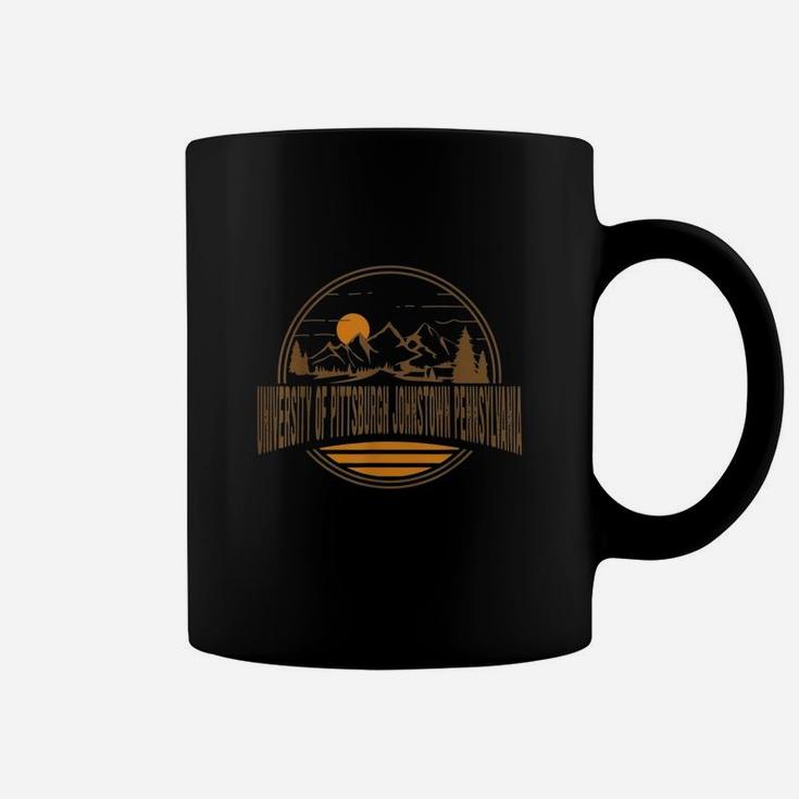 Vintage University Of Pittsburgh Johnstown Pennsylvania Moun Coffee Mug