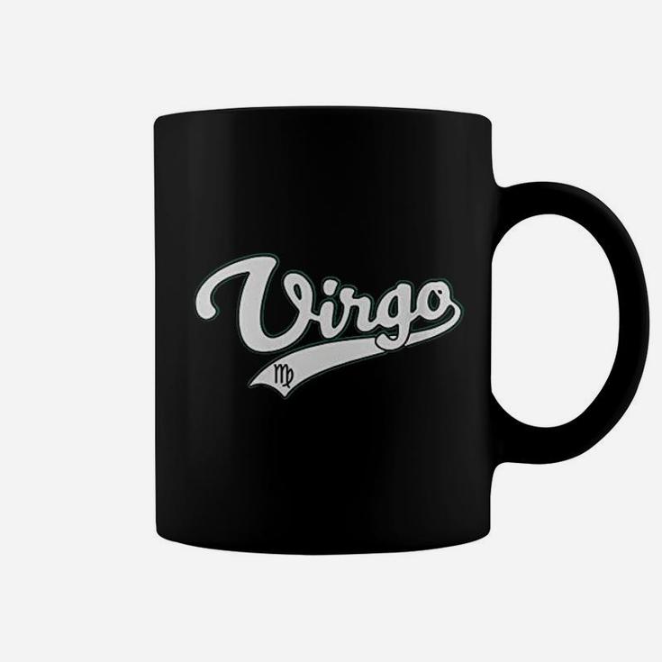 Virgo September Birthday Astrology Vintage Baseball Coffee Mug