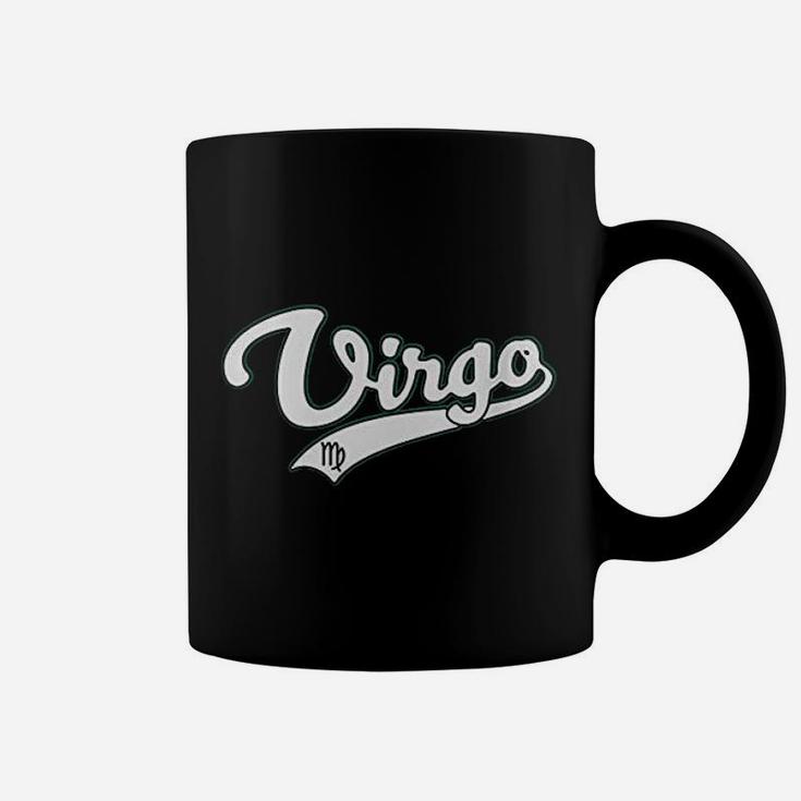 Virgo September Birthday Astrology Vintage Baseball Coffee Mug