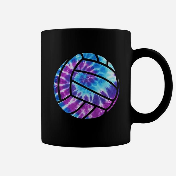 Volleyball Tie Dye Blue Purple Teenage Girls Perfect Gift Coffee Mug