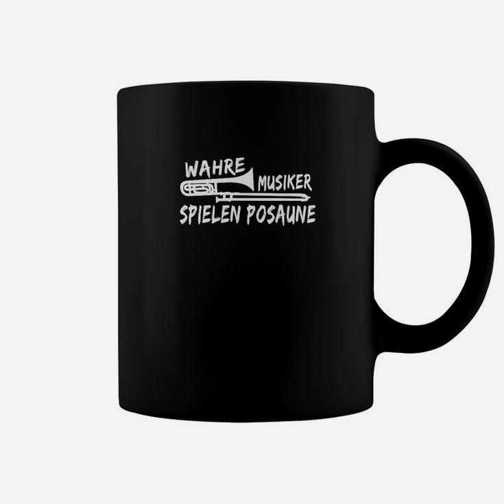 Ware Musicer Spielen Posaune Tassen