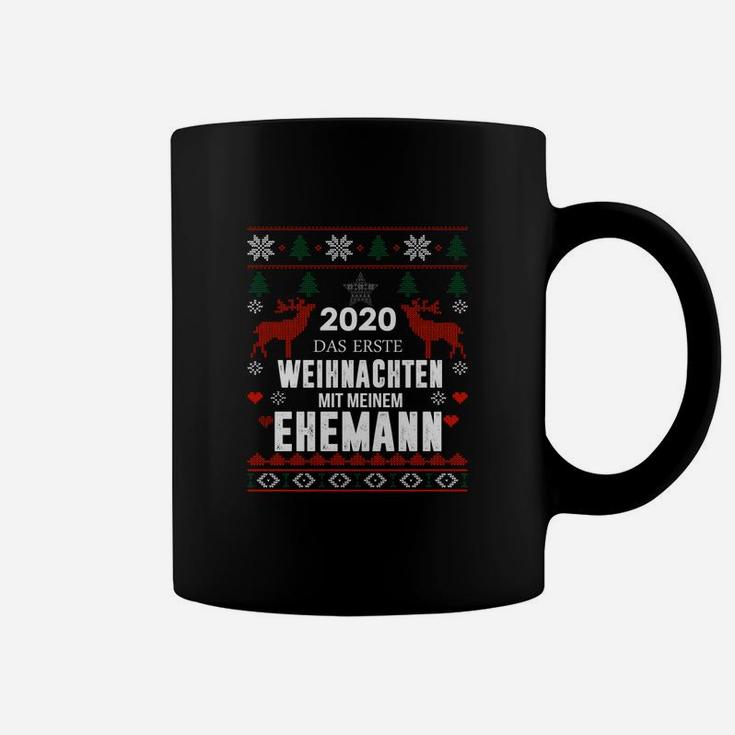 Weihnachts-Tassen 2020 für Ehepaare, Erstes Weihnachten mit Ehemann