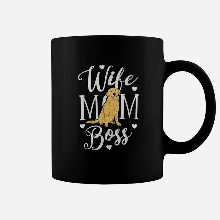 Wife Mom Boss Dogs Coffee Mug