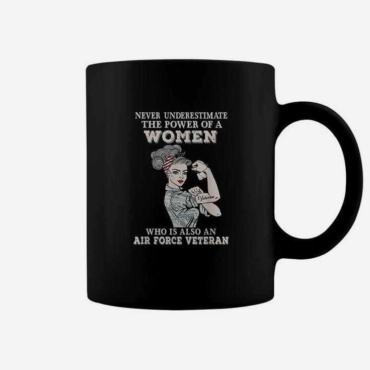 Women Air Force Veteran Usaf Women Funny Coffee Mug