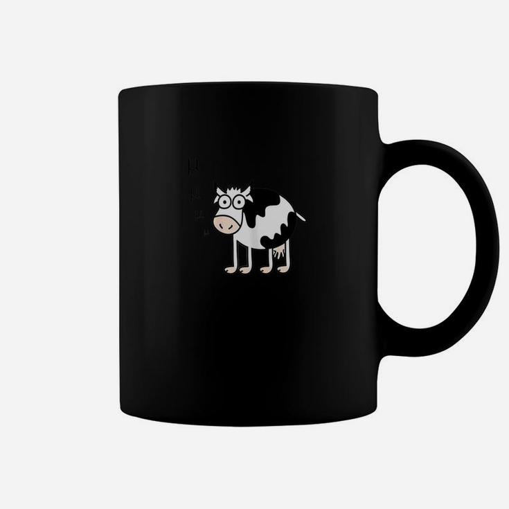 Womens Cow Goes Moo Greek Mu Funny Math Teacher Coffee Mug