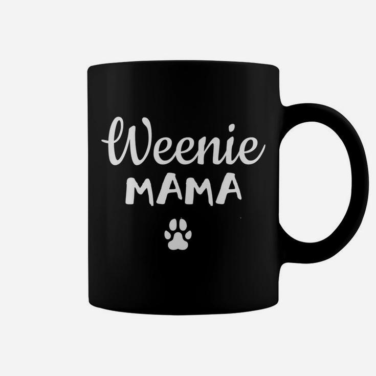 Womens Cute Dachshund Mom Weiner Dog Gift Weiner Mom Coffee Mug