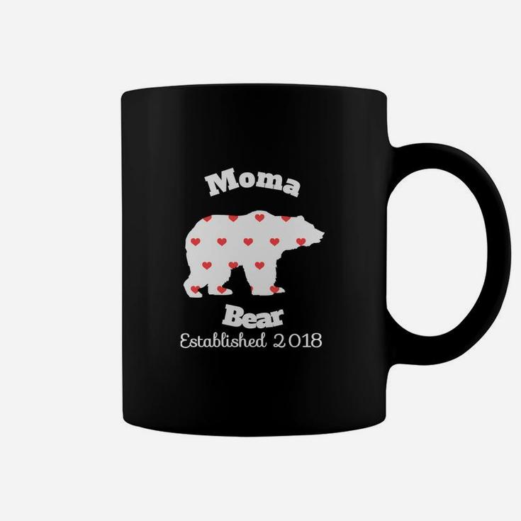 Womens Moma Bear 2018 New Mother Coffee Mug