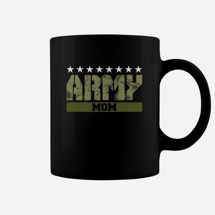 Womens Proud Army Mom  Us Army Mom Gift Coffee Mug