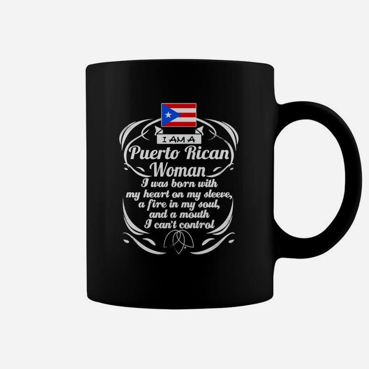 Womens Puerto Rico Shirt For Women-puerto Rican Tshirt Coffee Mug