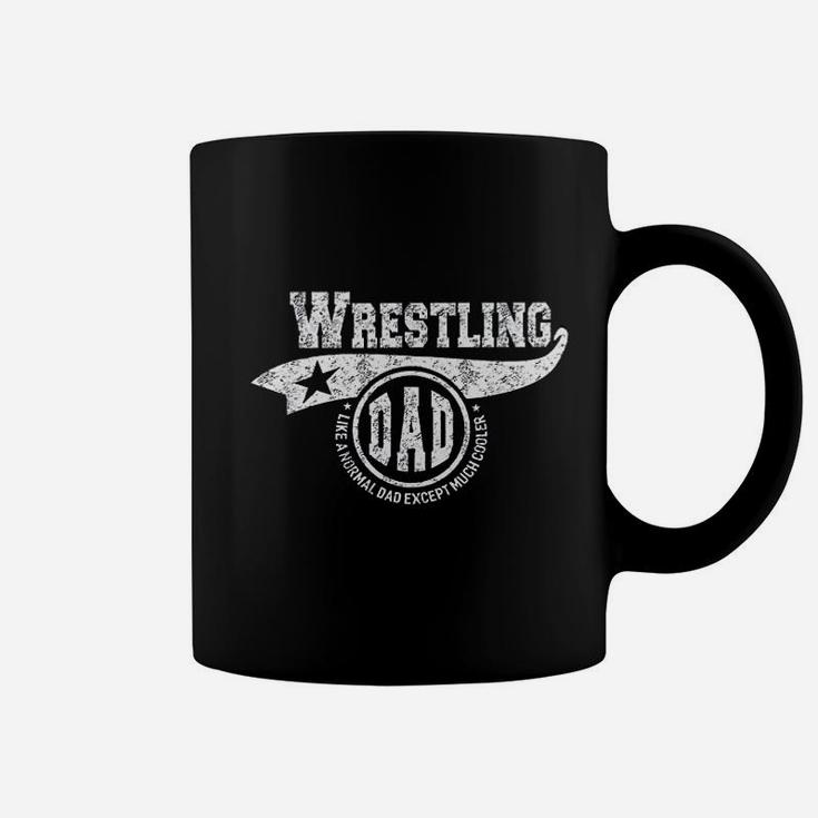 Wrestling Dad Fathers Day Gift Father Sport Coffee Mug