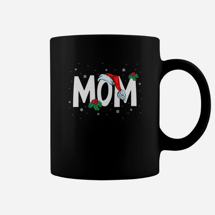 Xmas Mom Santa Hat Best Gifts For Mom Christmas Coffee Mug
