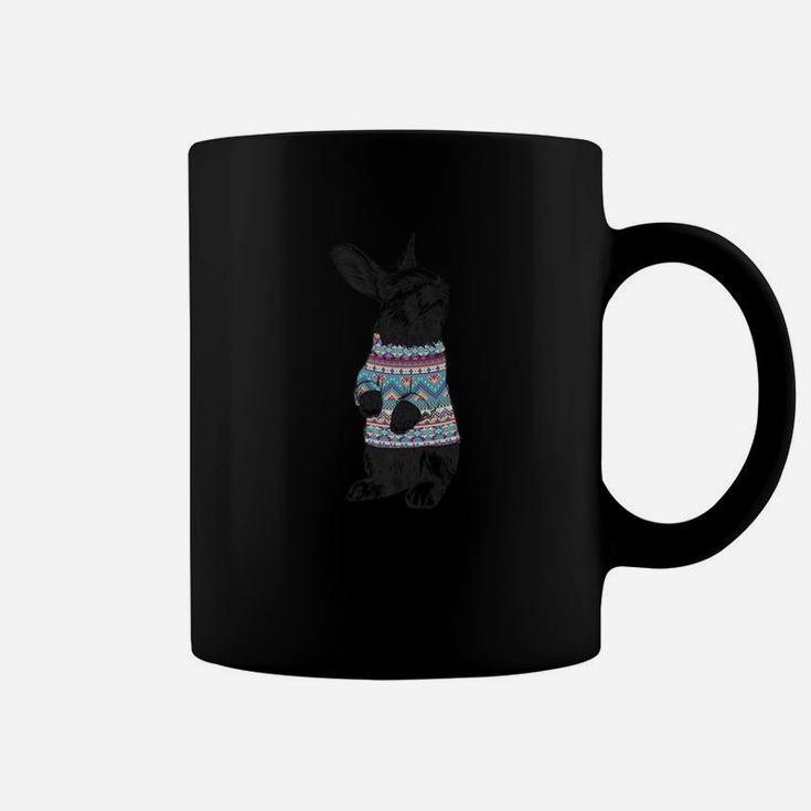 Xmas Sweater Rabbit Christmas Festive Funny Coffee Mug