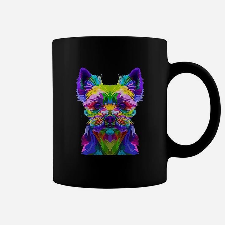 Yorkshire Terrier Yorkie Pop Art Dog Gift Coffee Mug