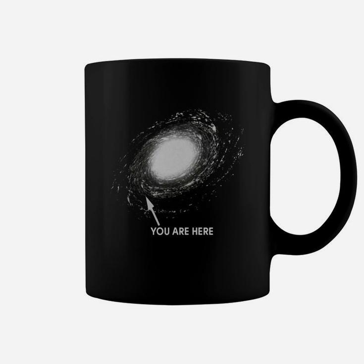 You Are Here Shirt Space Galaxy Universe T Shirt Coffee Mug
