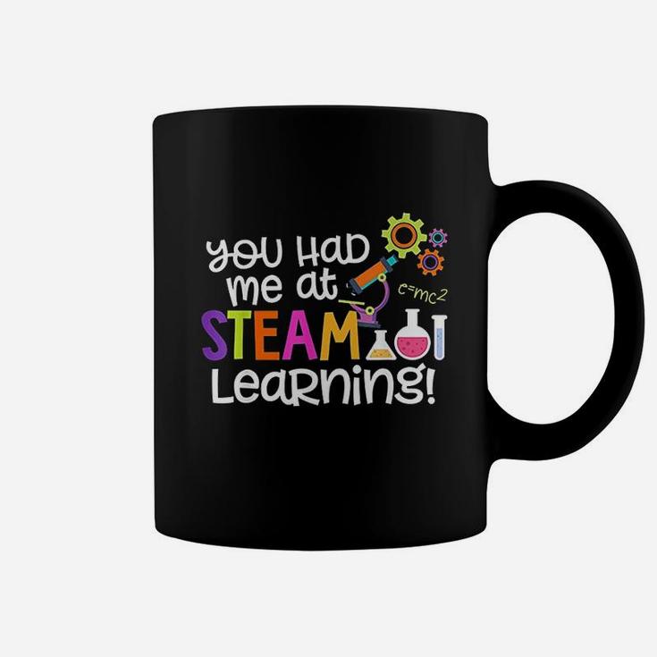 You Had Me At Steam Learning Teacher Mom Dad Wife Husband Coffee Mug