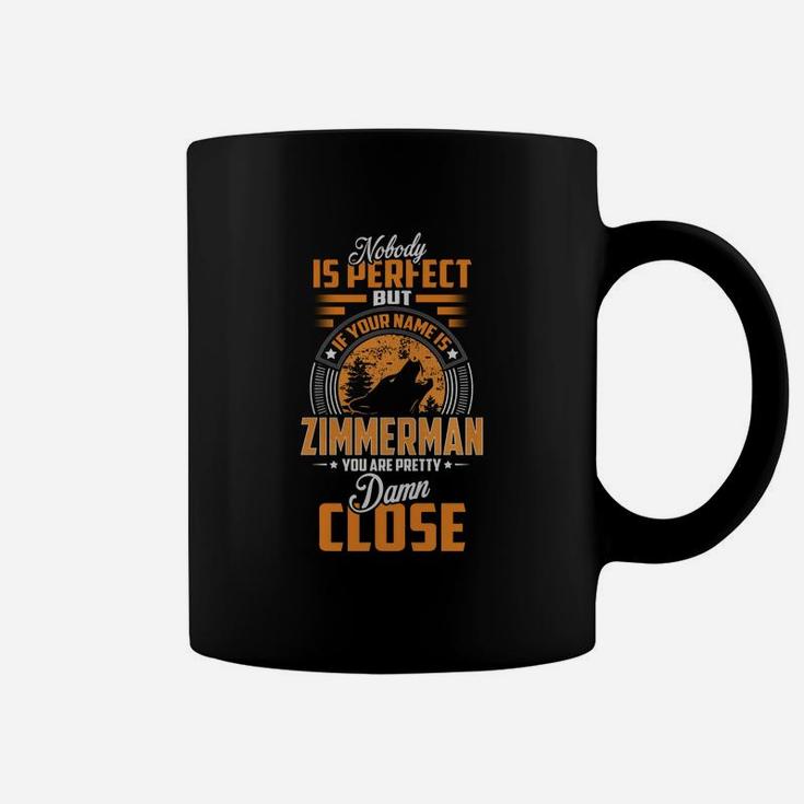 Zimmerman Name Shirt, Zimmerman Funny Name, Zimmerman Family Name GiftsShirt Coffee Mug