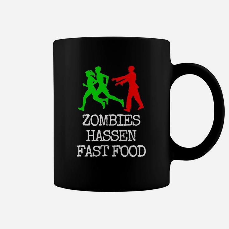 Zombies Hassen Fast Food Sonderedition Tassen
