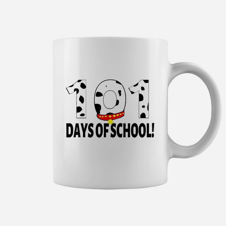 101 Days Of School Dalmatian Dog Coffee Mug