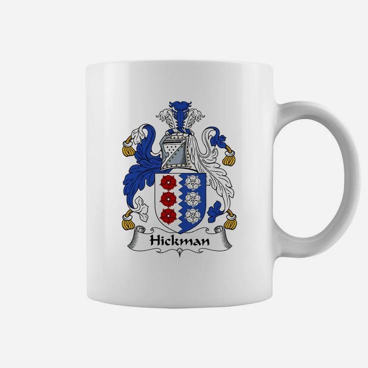 Hickman Coat Of Arms Irish Family Crests Coffee Mug Seseable