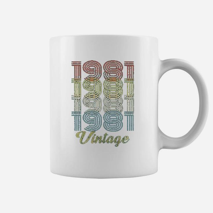 Birthday Gift Retro Birthday 1981 Vintage   Coffee Mug