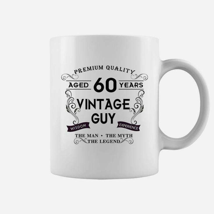 60th Birthday Gifts Aged 60 Years Vintage  Coffee Mug