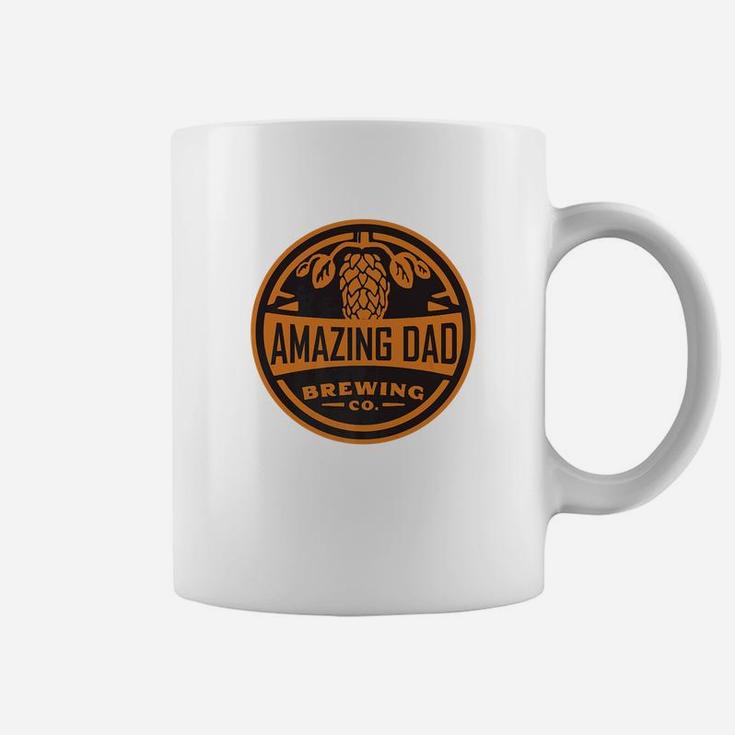 Amazing Dad Brewing Company Dads Fathers Day Shirt Coffee Mug