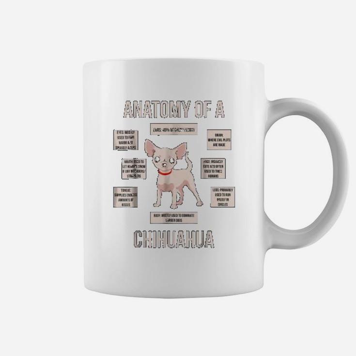 Anatomy Of A Chihuahua Funny Puppy Gift Coffee Mug