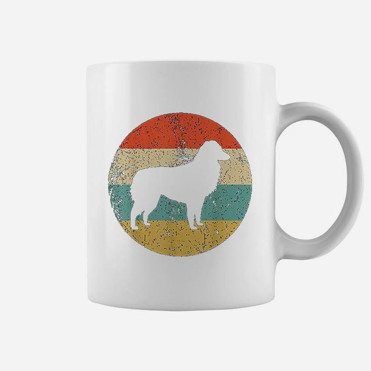 Australian Shepherd Vintage Retro Aussie Dog Coffee Mug