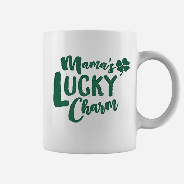 Baby Mamas Lucky Charm Funny Irish Shamrock Saint Patricks Day Coffee Mug