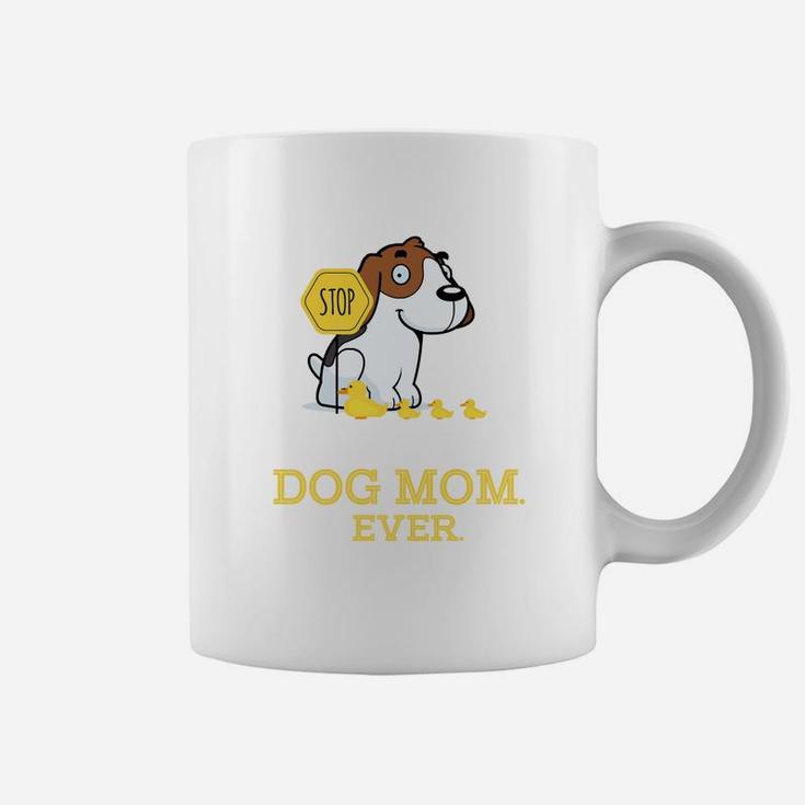 Beagle Best Dog Mom Ever Funny Beagle Gift Coffee Mug