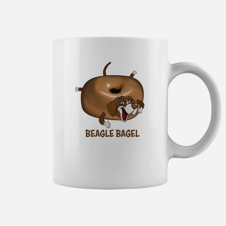Beagle Likes Sweet Bagel Funny Dog Beagle Lover Coffee Mug