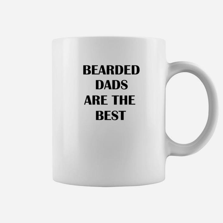 Bearded Dads Are The Best Good Beard Men For Fathers Coffee Mug