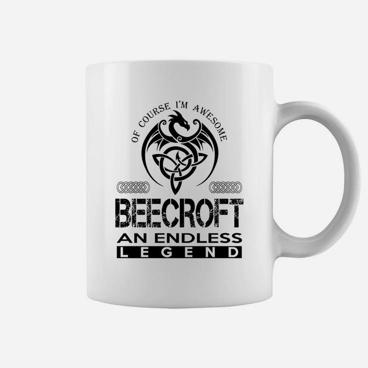 Beecroft Shirts - Awesome Beecroft An Endless Legend Name Shirts Coffee Mug