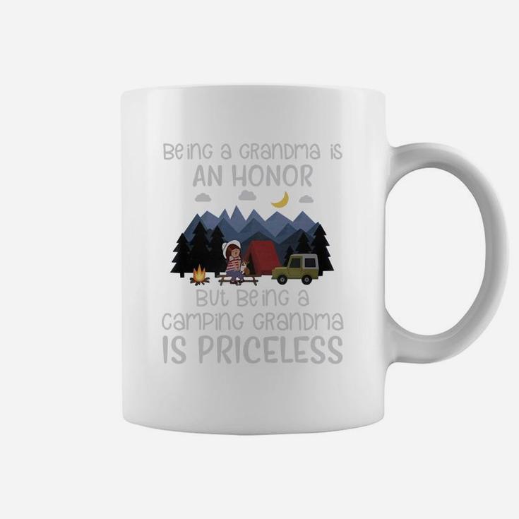 Being A Grandma Is An Honor But Being A Camping Grandma Is Priceless Coffee Mug