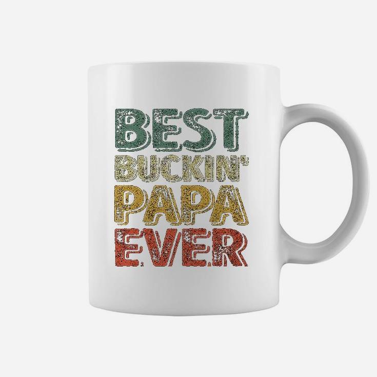 Best Buckin Papa Ever Christmas Gift Father Day Coffee Mug