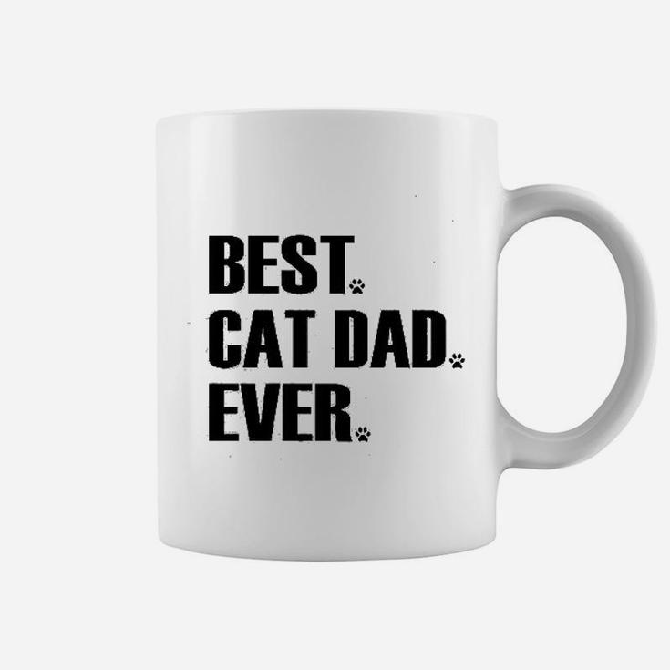 Best Cat Dad Ever Funny Coffee Mug