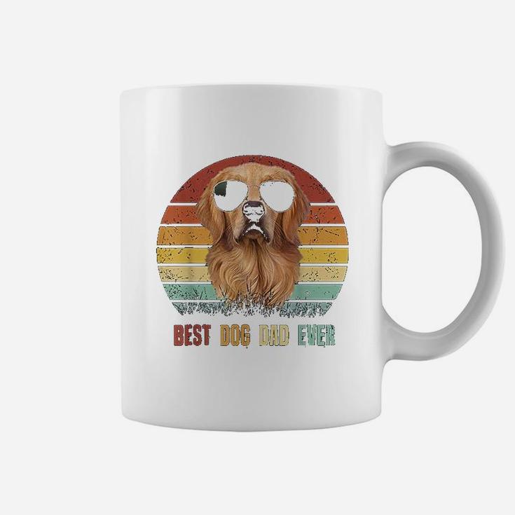 Best Dog Dad Ever Golden Retriever Fathers Day Gifts Coffee Mug
