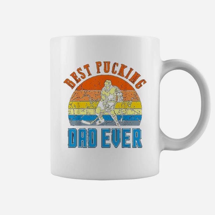 Best Pucking Dad Vintage Retro Fathers Day Gift For Men Dads Coffee Mug