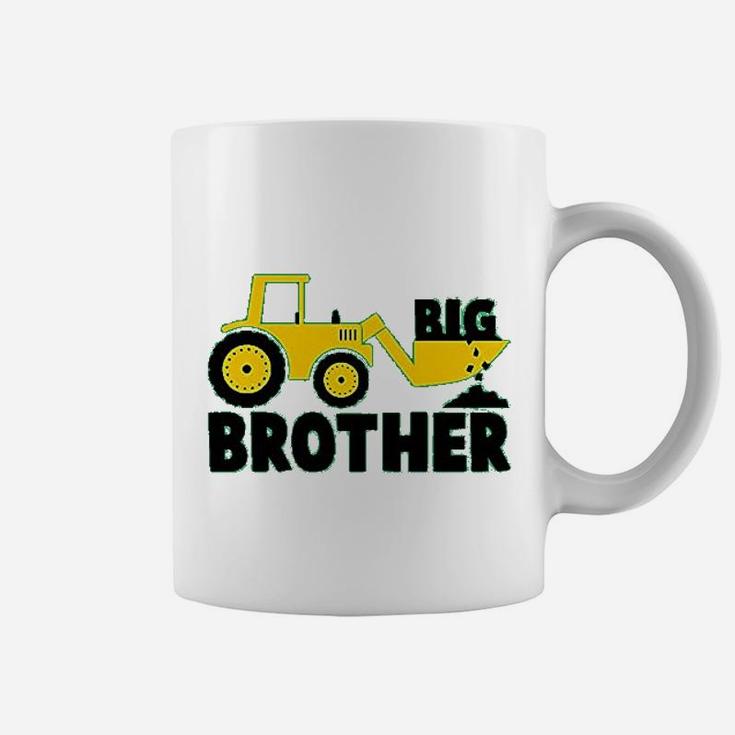 Big Brother Little Brother Gift For Tractor Loving Boys Siblings Set Coffee Mug