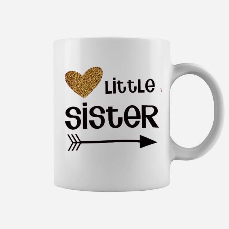 Big Sister And Little Sister Clothing Family Matching Girls Fitted Coffee Mug