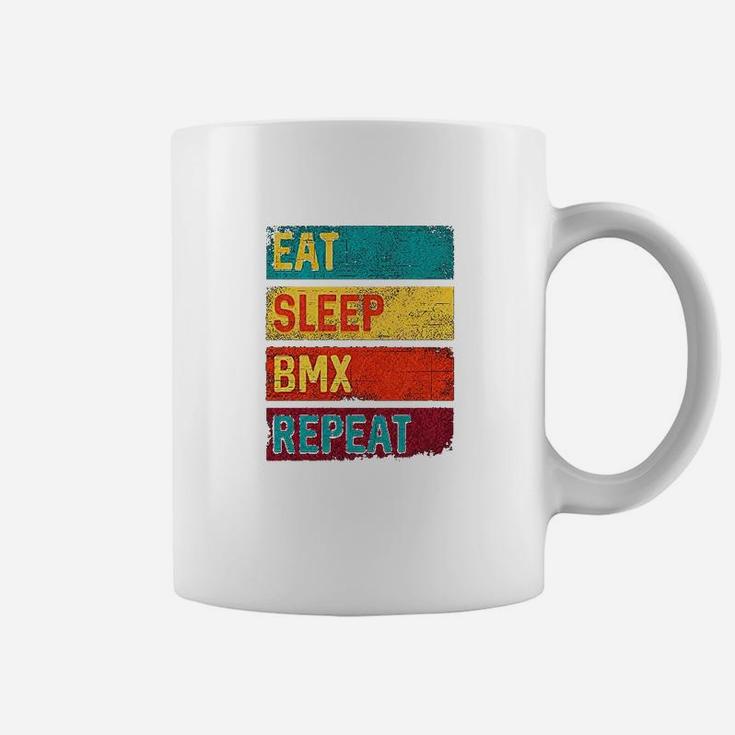 Biking Motocross Eat Sleep Bmx Repeat Youth Coffee Mug